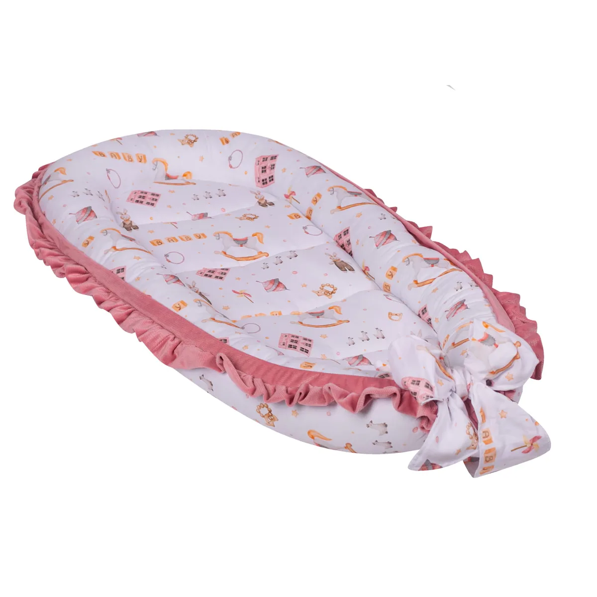 Speelmat - 35x84 cm - roze - Velvet (2) - 4