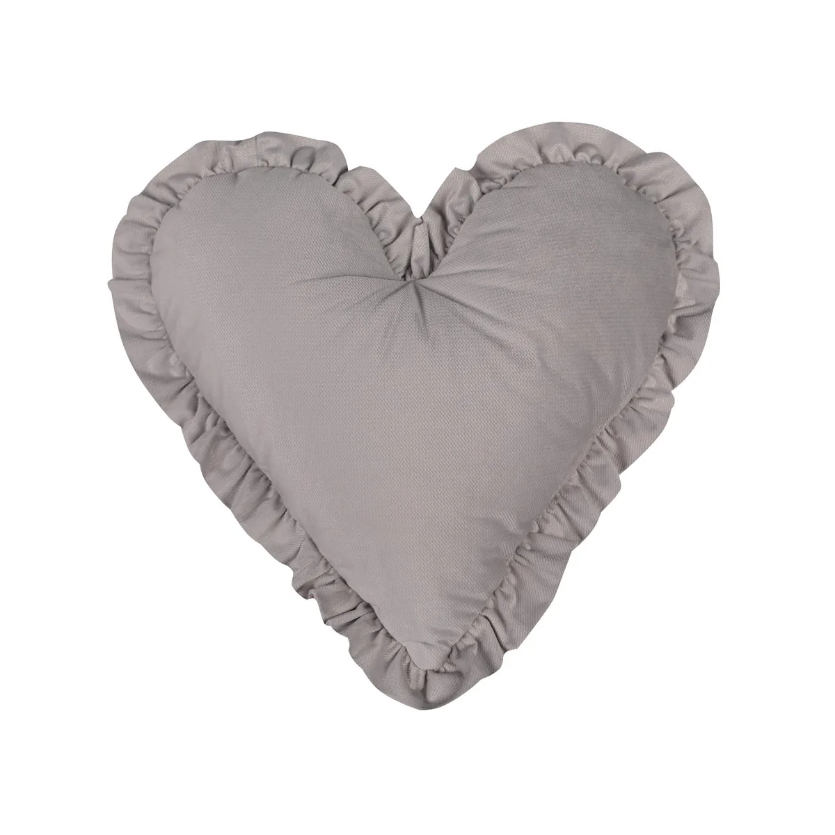 Sierkussen - 40x40 cm - grijs - Velvet