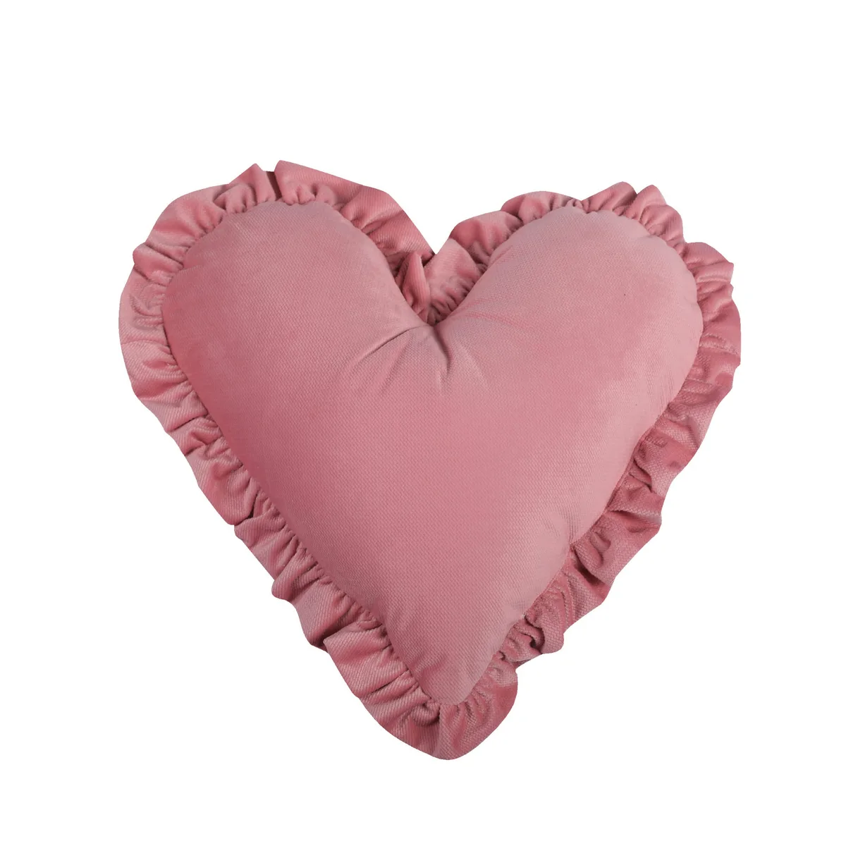 Sierkussen - 40x40 cm - roze - Velvet