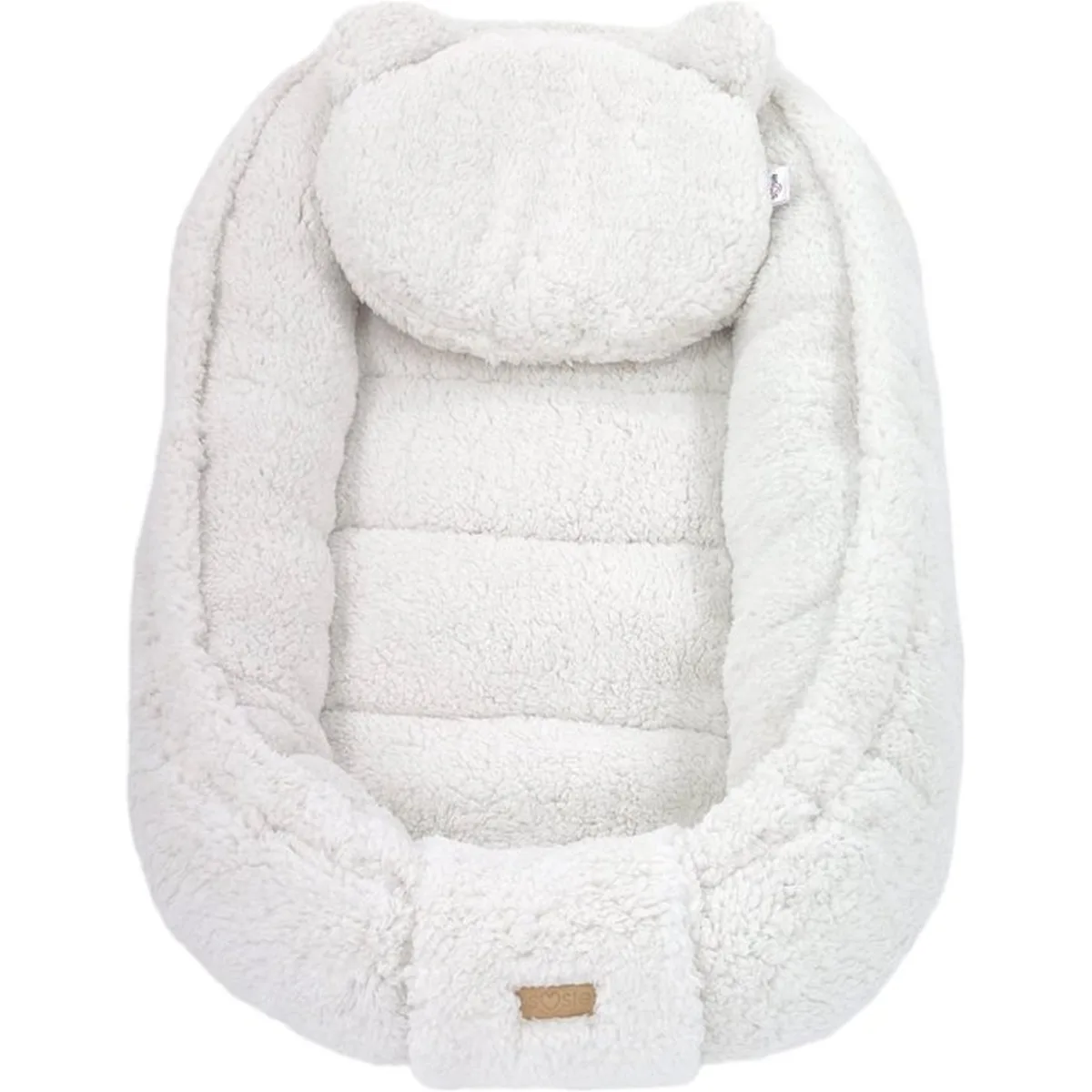 Soosie - Baby Nestje - Babynestje - Zacht en Veilig - Dubbelzijdig Teddy Katoen - 2