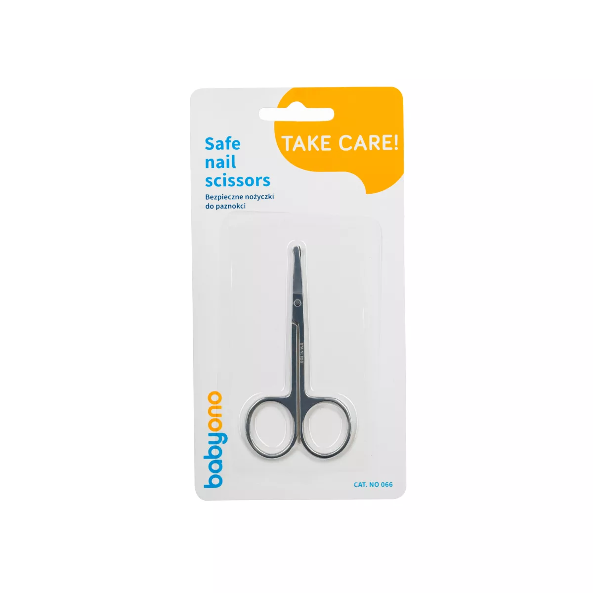 BabyOno Nagelschaartje voor Kinderen - Veiligheid - Staal - Zaokrąglone Uiteinden - 6