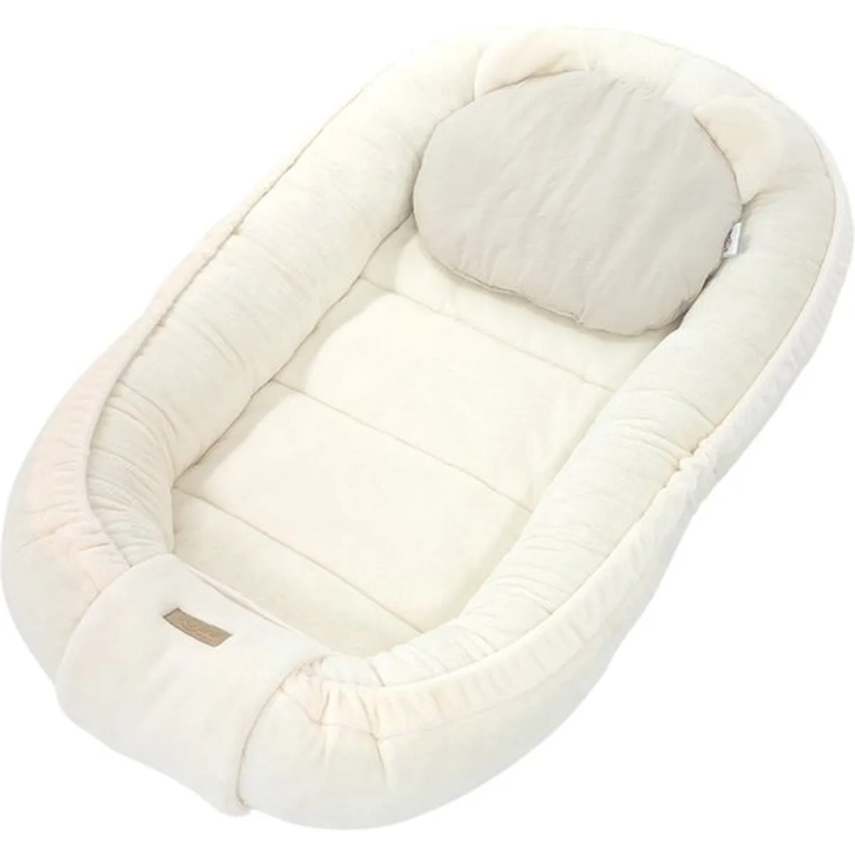 Soosie - Babynestje - Babynest - Veilig en Comfortabel - Minky Pluche - Cream/Beige - 4