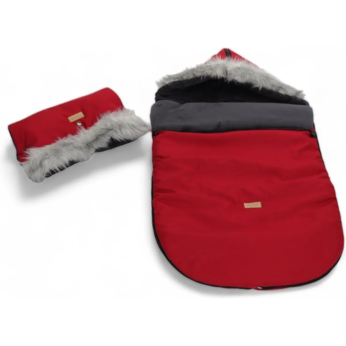 Soosie - ESKIMO - Voetenzak voor Kinderwagen of Wandelwagen met Handwarmer - Universele